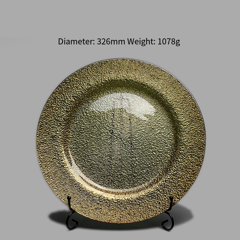 313-餐盘-墨绿色