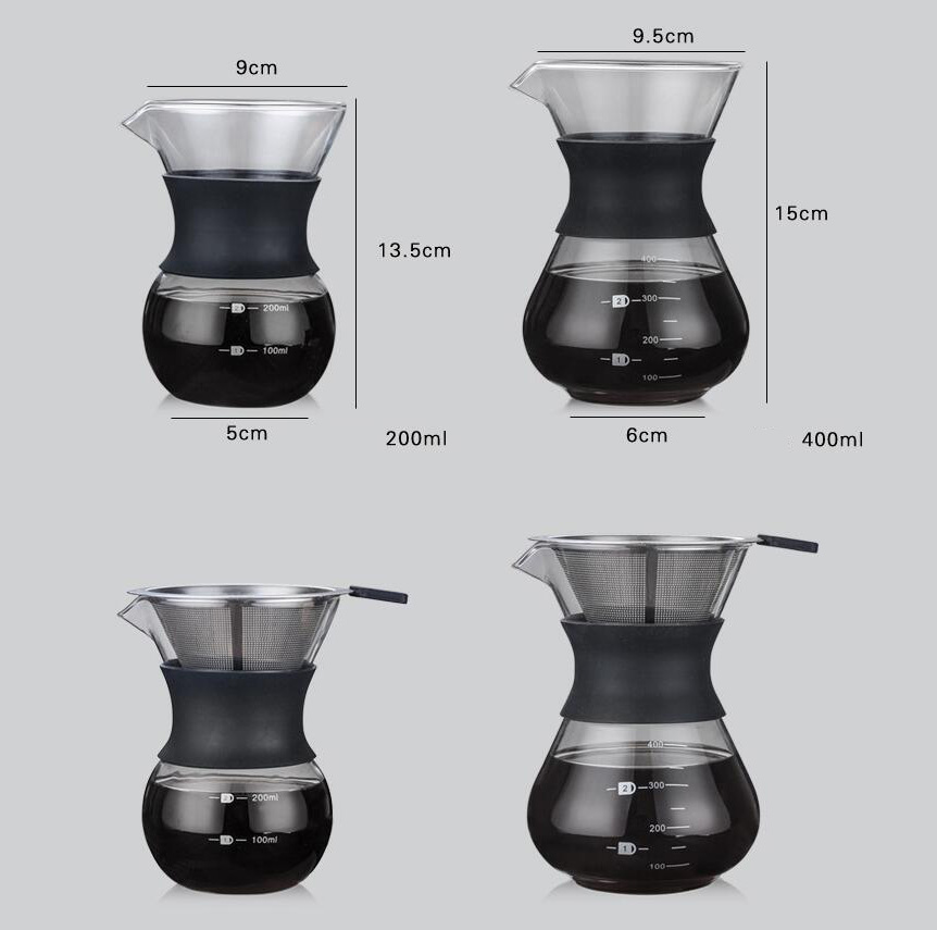 Coffee Maker With rubber Sleeve