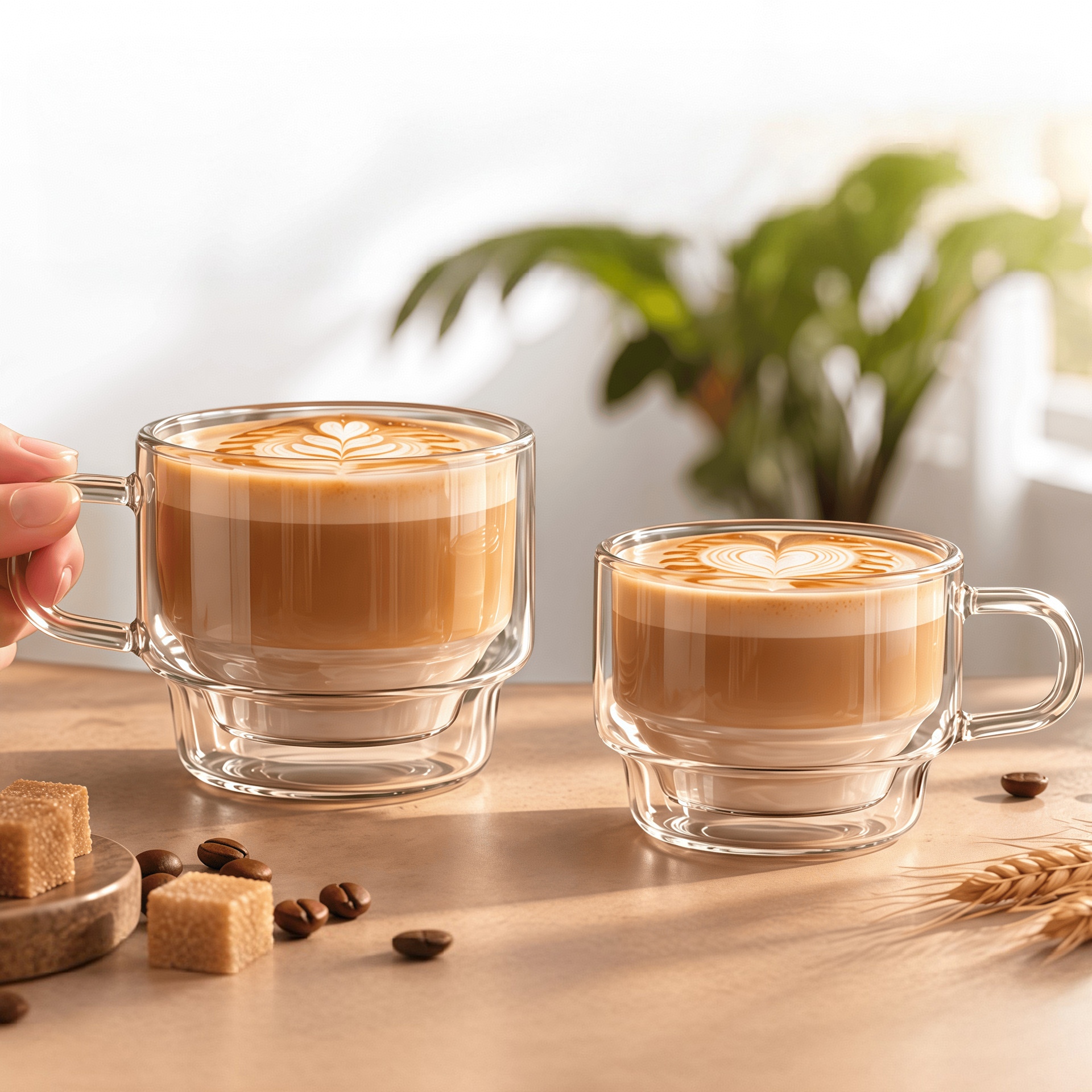 Double wall glass cup (1)