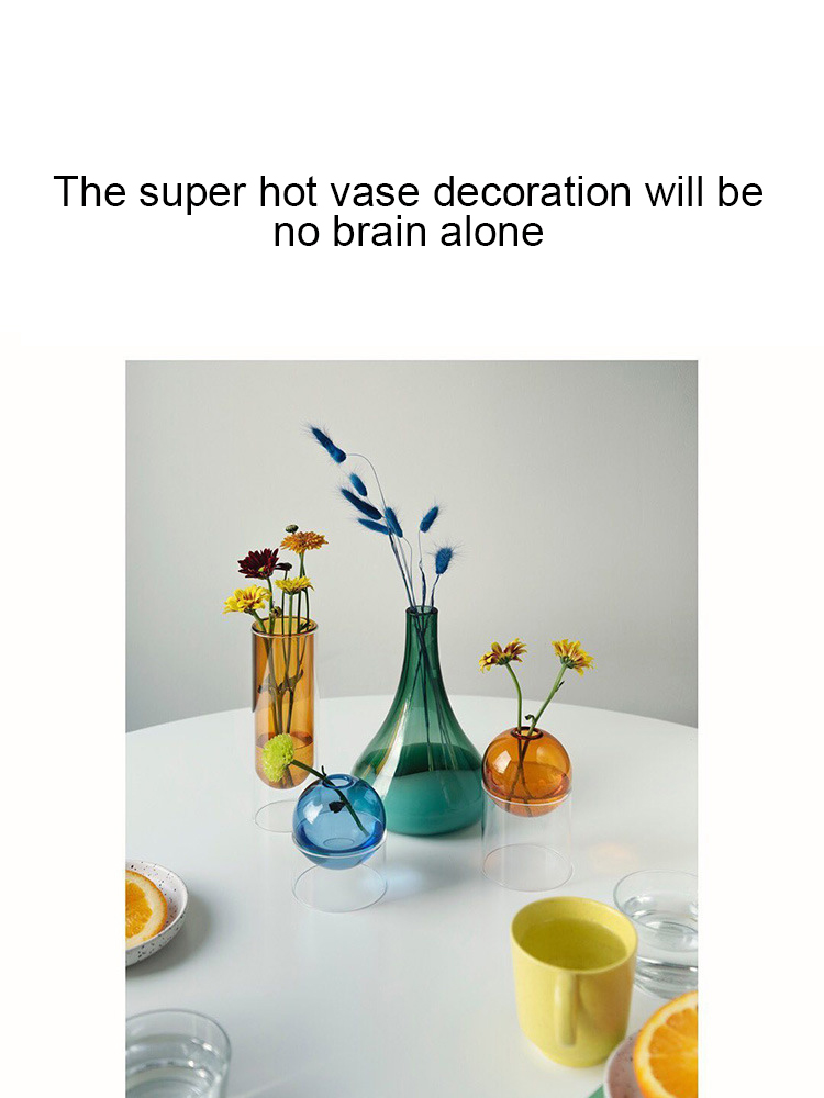 Hand Blown Glass Vase