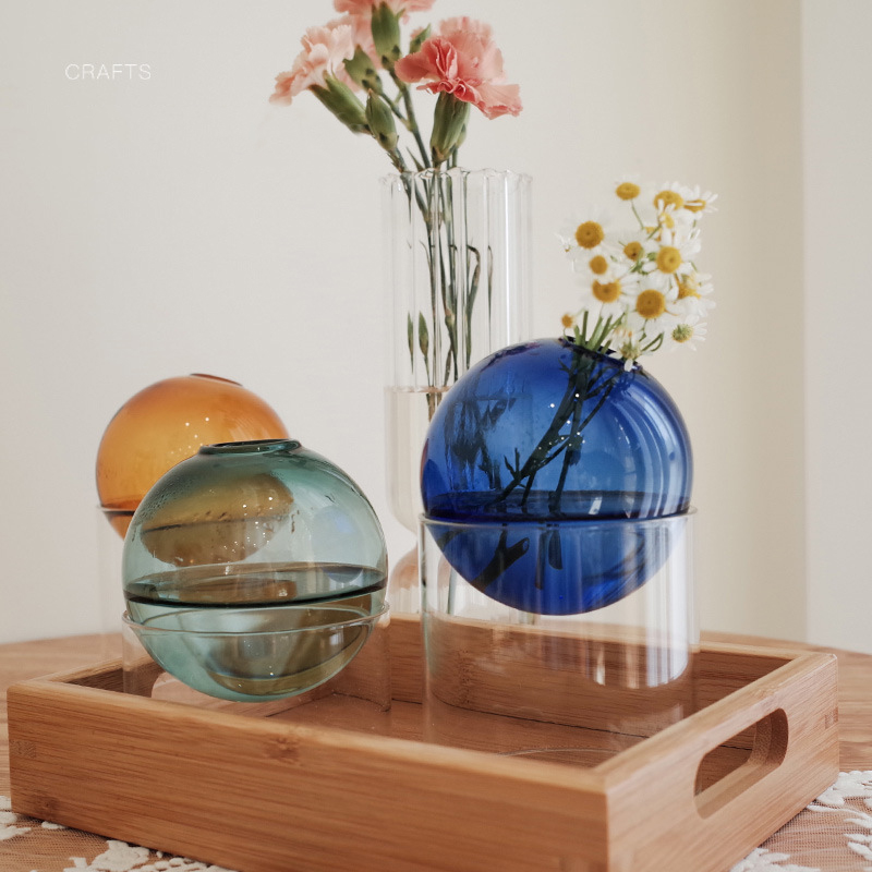 Hand Blown Glass Vase