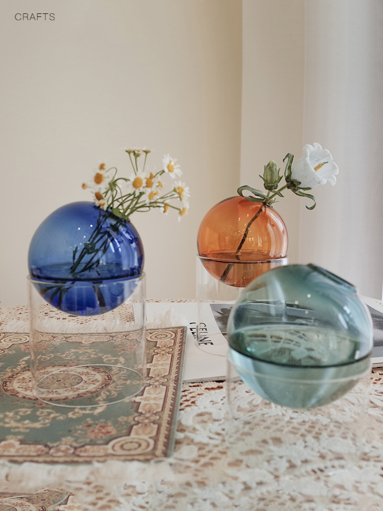 Hand Blown Glass Vase