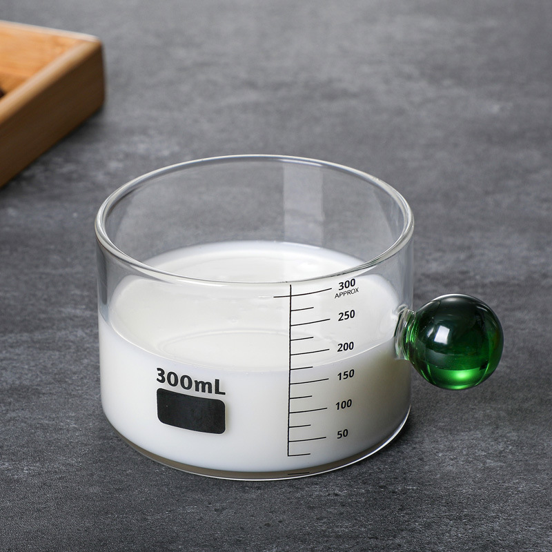 high borosilicate glass coffee cup