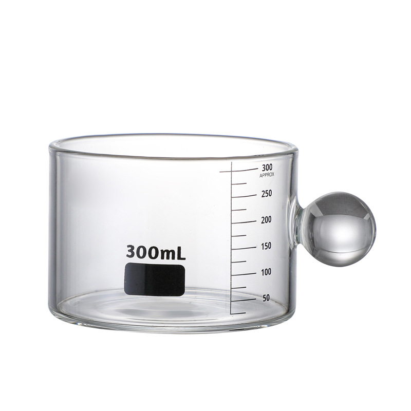 high borosilicate glass coffee cup
