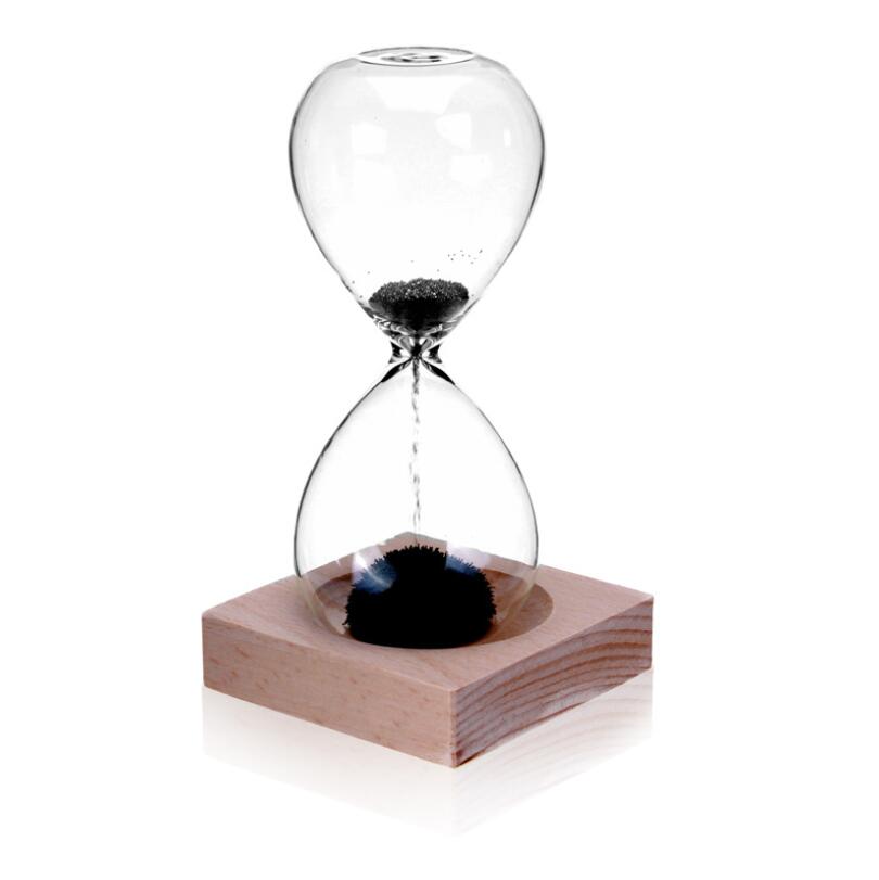 iron powder magnetic magnet hourglass