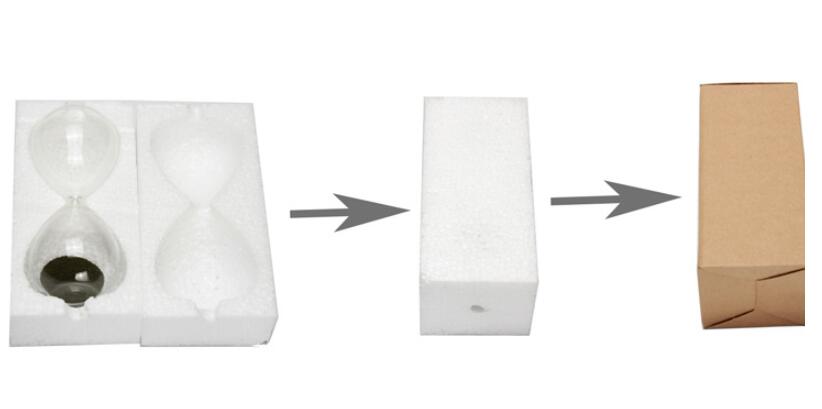 iron powder magnetic magnet hourglass