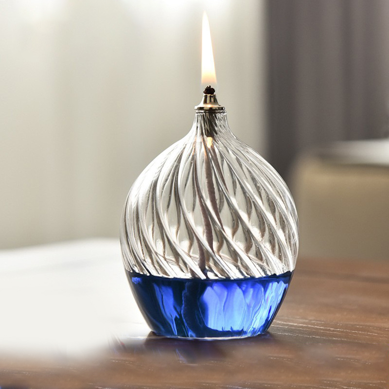Glass Candle Holder
