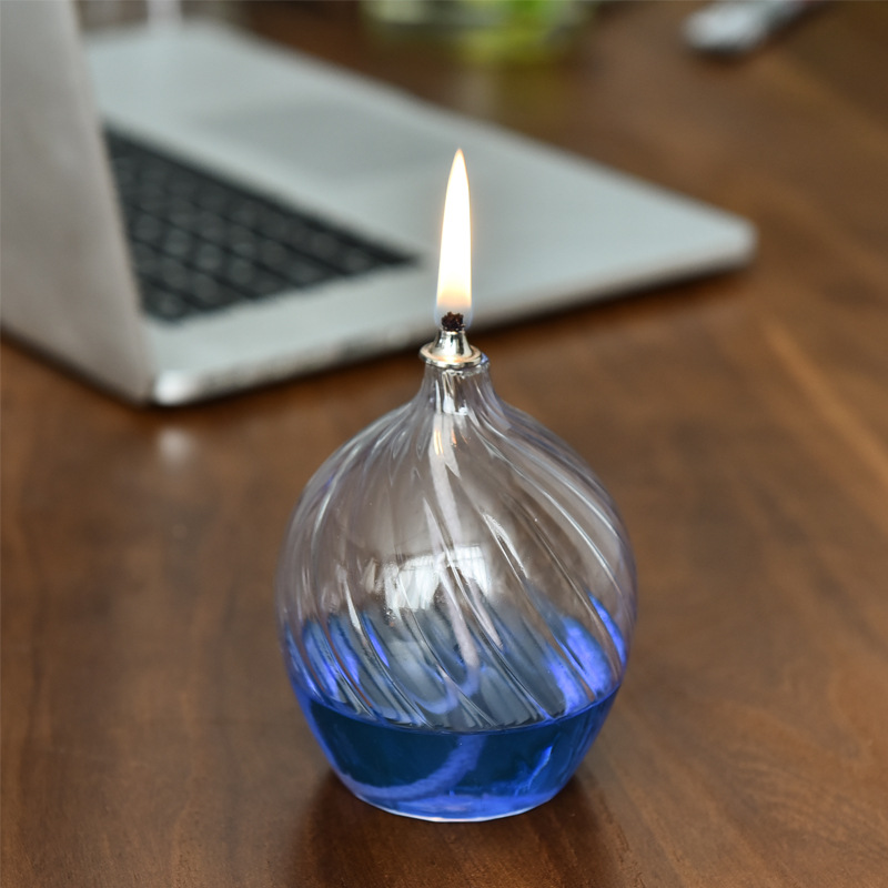 Glass Candle Holder