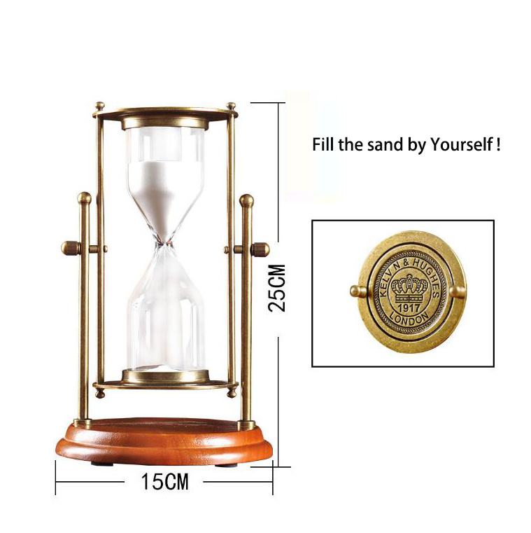 refillable hourglass