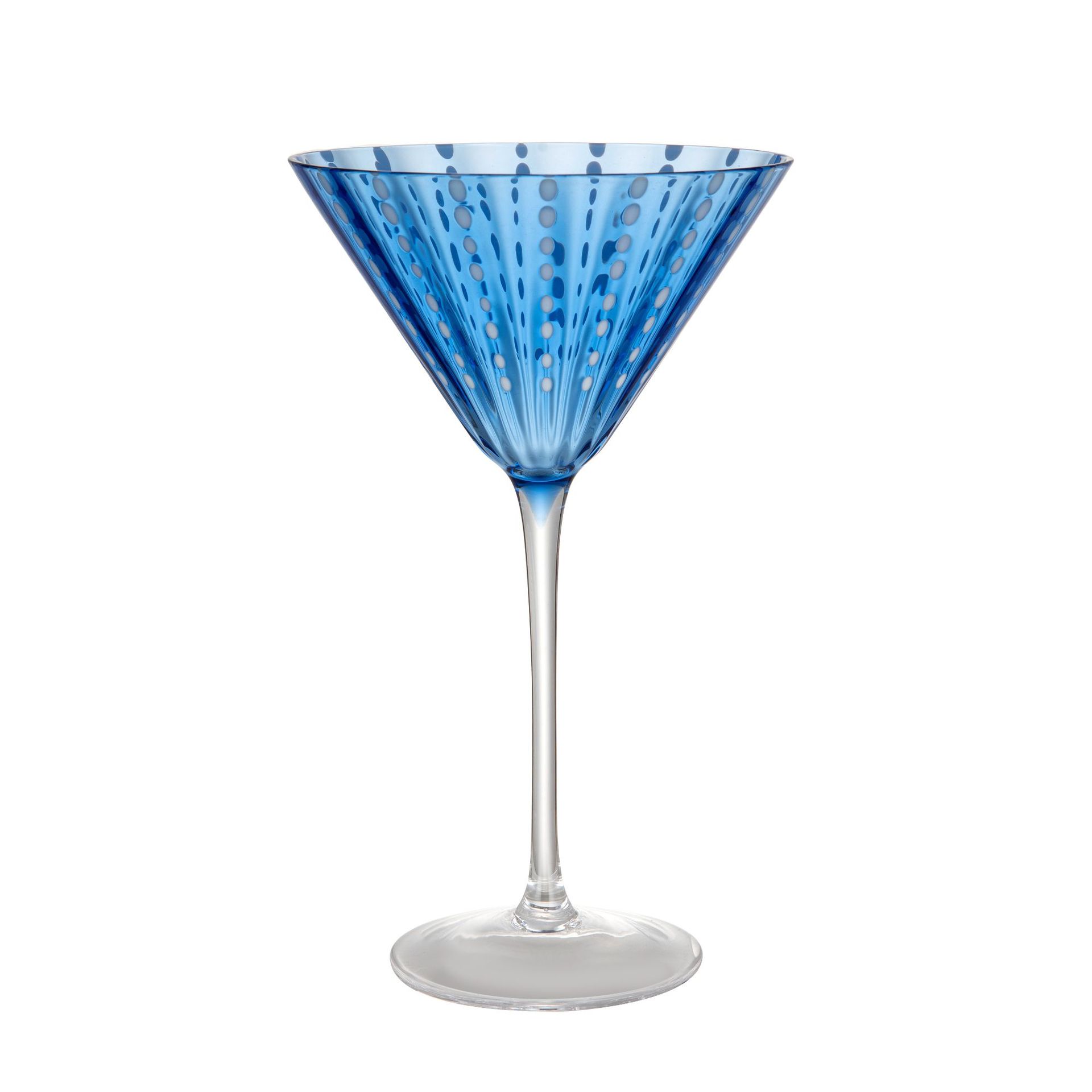 sku-蓝色白点珍珠点鸡尾 杯320ml-2