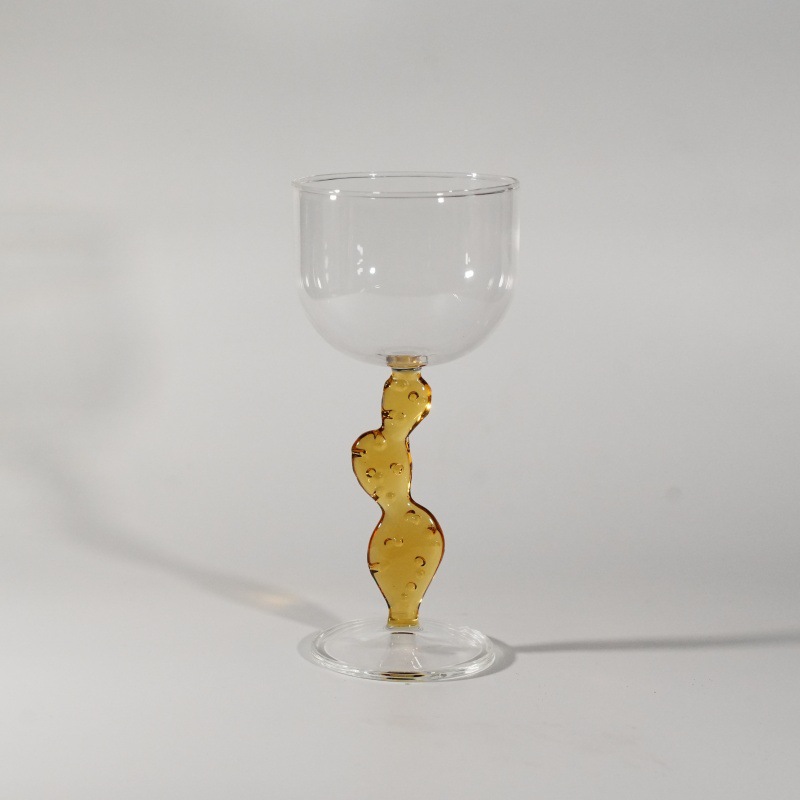 冰激凌杯-黄色仙人掌