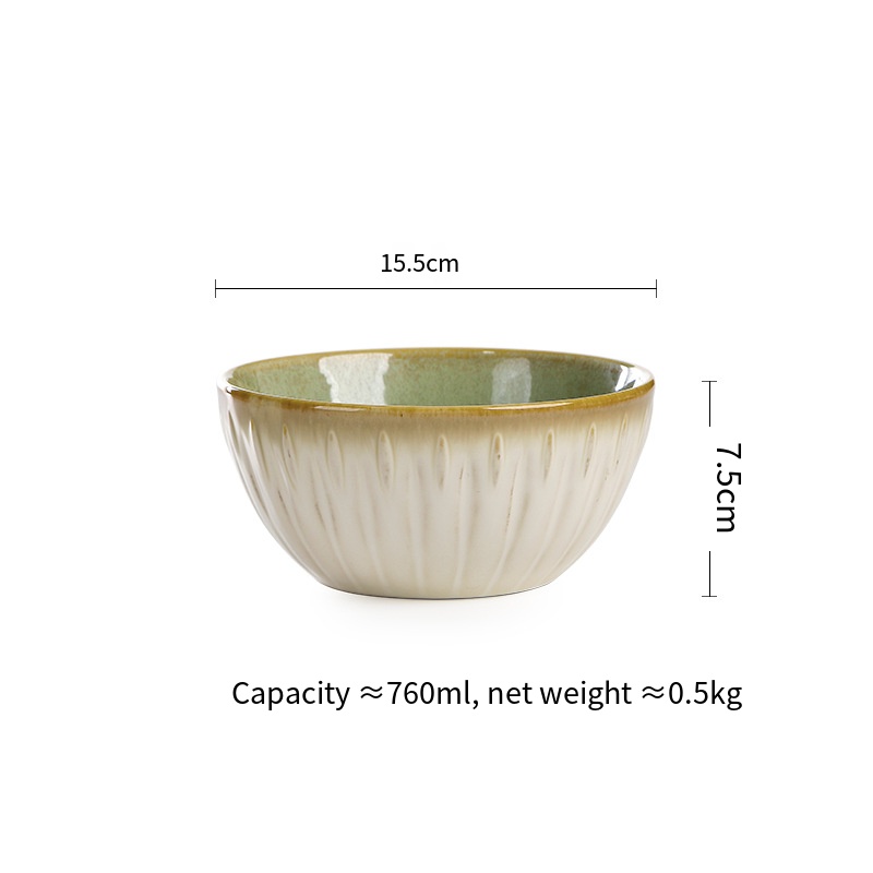 极光-绿色6英寸碗
